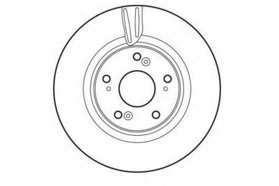 จานโรเตอร์, HONDA, 45251TZ5R01, 45251TZ5R00, ACURA (063150)