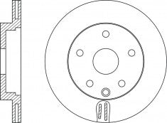 Rotor Disc, NIBK, 31277357, RN1506V, VOLVO (019165)