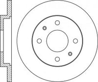 Rotor Disc, NIBK, 562055B, RN1961, BENDIX (018603)