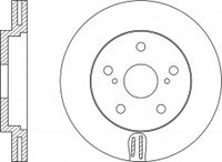 Rotor Disc, NIBK, 43512-06090, RN1241V, TOYOTA (018841)
