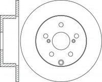 จานโรเตอร์, NIBK, 42431-06130, RN1943, TOYOTA (018898)