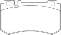 NIBK, Brake Pad, 573088B, PN0343, BENDIX EUR