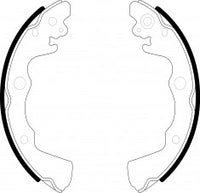 NIBK, Brake Shoes, K7734, FN7734, KASHIYAMA