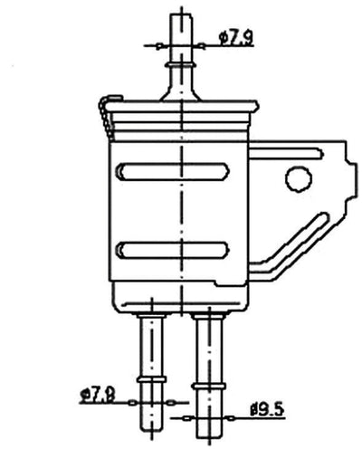 JS,, Petrol Filter (INJECTOR & CARBURETOR), 0, FS1072M, FORD
