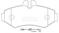 NIBK, Brake Pad, DB1961, PN0135W, BENDIX AUS