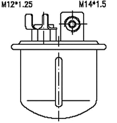 JS,, Petrol Filter (INJECTOR & CARBURETOR), 043-0946, FS7061, HONDA