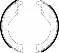 NIBK, Brake Shoes, NR-1082, FN2358, AKEBONO