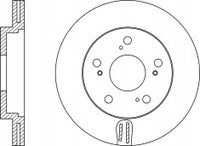 Rotor Disc, NIBK, 45251SZ3E00, RN1104V, ACURA (017940)