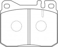 NIBK, Brake Pad, DB243, PN0003, BENDIX