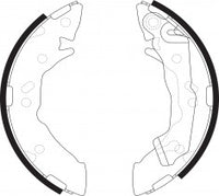 ผ้าเบรก NIBK, BS1695, FN11162, BENDIX AUS (017403)