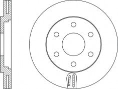 Rotor Disc, NIBK, 402069FF0B, RN1430V, NISSAN (018541)