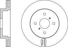 Rotor Disc, NIBK, 561968B, RN1364V, BENDIX (019082)