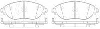 NIBK, Brake Pad, D1633-8849, PN0559, FMSI