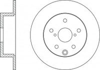 Rotor Disc, NIBK, 26700AJ00A, RN1529, SUBARU (018727)
