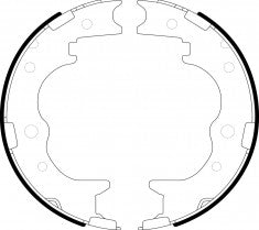 ဘရိတ်ဖိနပ်၊ NIBK၊ 46540-37040၊ FN2320၊ DAIHATSU (017117)