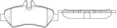 ผ้าเบรค NIBK DB1972 PN0412 BENDIX AUS (017168)
