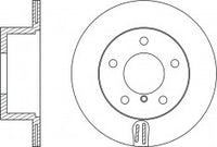 Rotor Disc, NIBK, 561283B, RN1273V, BENDIX (017931)