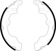 NIBK, Brake Shoes, NN-5522, FN9928, AKEBONO