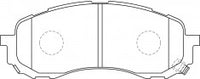 NIBK, Brake Pad, A-691WK, PN7493, AKEBONO