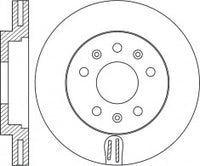 Rotor Disc, NIBK, 4249.87, RN1858V, CITROEN (017008)