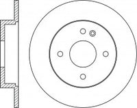Rotor Disc, NIBK, 562194B, RN1161, BENDIX (018159)