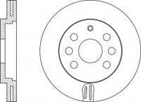 Rotor Disc, NIBK, 562069B, RN1110V, BENDIX (018555)