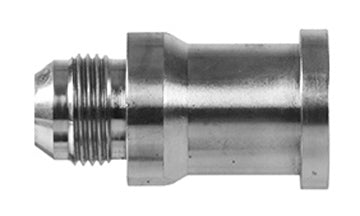 1700-08-12 - 1/2" JIC (3/4"-16 เกลียว) x 3/4" รหัส 61 ข้อต่อฟิตติ้งไฮดรอลิกหน้าแปลน (081972)
