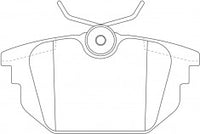NIBK, Brake Pad, 9950853, PN0247, ALFA ROMEO