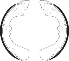 NIBK, Brake Shoes, BS1682, FN0032, BENDIX AUS