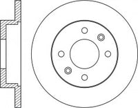 Rotor Disc, NIBK, 561996B, RN1275, BENDIX (018263)