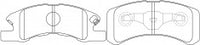 NIBK, Brake Pad, A-607K, PN6428, AKEBONO