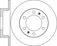 Rotor Disc, NIBK, 584114D000, RN1914, KIA (017691)