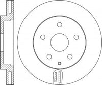 Rotor Disc, NIBK, TK78-33-251, RN2092V, MAZDA (018022)