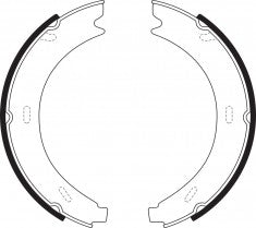 ผ้าเบรก, NIBK, 338506B, FN0515, BENDIX EUR (017803)