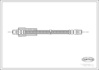 สายเบรค CORTECO OEM 546648 หมายเลขสินค้า 1 9 0 1 8 1 1 2, ALFA ROMEO (106892)