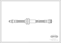 ชุดซีลก้านวาล์ว, CORTECO, OEM 55183812, หมายเลขสินค้า 1 9 0 3 7 0 5 4, ALFA ROMEO (110141)