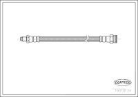 Shaft Seal, crankshaft, CORTECO, OEM 139973746, Article number 1 9 0 3 7 0 7 2 B, MERCEDES-BENZ (110146)