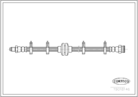Brake Hose, CORTECO, OEM , အပိုဒ်နံပါတ် 1 9 0 1 8 1 4 6၊ (106921)