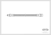 Shaft Seal, crankshaft, CORTECO, OEM 5000810989, Article number 1 9 0 3 7 2 2 2 B, RENAULT TRUCKS (110182)
