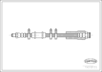 Shaft Seal, crankshaft, CORTECO, OEM 3802820, Article number 1 9 0 3 7 2 2 4 B, CUMMINS (110184)