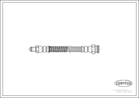 สายเบรค CORTECO, OEM 480626, หมายเลขสินค้า 1 9 0 1 8 1 6 2, PEUGEOT (106937)