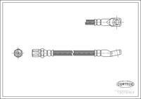 สายเบรค CORTECO OEM 4293206 หมายเลขสินค้า 1 9 0 1 8 4 6 4, FIAT (106998)