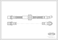 ชุดซีลเพลาคลัช, CORTECO, OEM -, เลขสินค้า 1 9 1 3 5 4 5 5, MITSUBISHI (110294)
