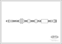 ซีลเพลาดุมล้อ CORTECO OEM 24472709 หมายเลขสินค้า 2 0 0 1 6 6 8 2 B, RENAULT TRUCKS (110429)