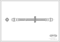 Shaft Seal, crankshaft, CORTECO, OEM 135106F90A, Article number 2 0 0 1 8 0 8 1 B, NISSAN (110440)