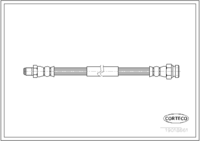 Shaft Seal, intermediate shaft, CORTECO, OEM 9400807149, Article number 2 0 0 1 8 1 0 0 B, FIAT (110445)