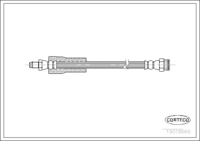 Shaft Seal, crankshaft, CORTECO, OEM 1227900QAB, Article number 2 0 0 1 8 2 4 6 B, NISSAN (110449)