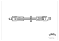 Shaft Seal, camshaft, CORTECO, OEM 9609874280, Article number 2 0 0 1 8 3 1 7 B, FIAT (110454)