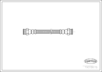 Shaft Seal, crankshaft, CORTECO, OEM 7700857118, Article number 2 0 0 1 8 7 1 2 B, RENAULT (110461)