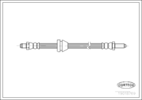 Shaft Seal, crankshaft, CORTECO, OEM 11141436109 (သပ်သပ်တံဆိပ်၊ အပိုဒ်နံပါတ် 2 0 0 2 6 3 4 2 B၊ BMW (110504)၊